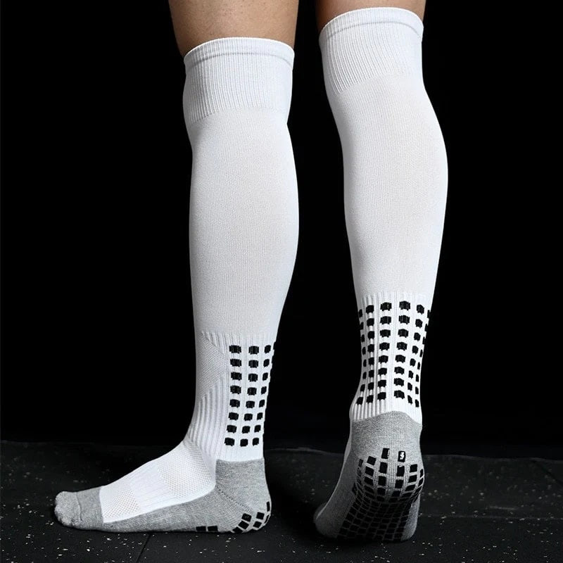Football Socks Men and Women Sports Socks New Non-slip Silicone Bottom  Soccer Basketball Grip Socks