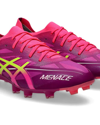 ASICS Menace 5 Boot - Hot Pink/Safety Yellow