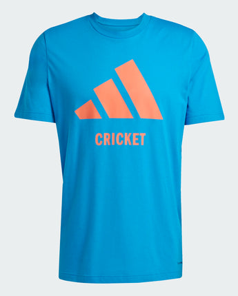 Adidas Cricket Tee - Blue