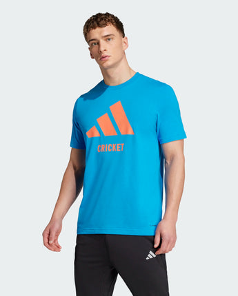 Adidas Cricket Tee - Blue