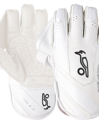 Kookaburra Pro 2.0 White Wicket Keeping Gloves