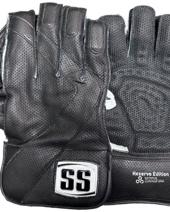 SS Reserve Edition Wicket Keeping Gloves - Black