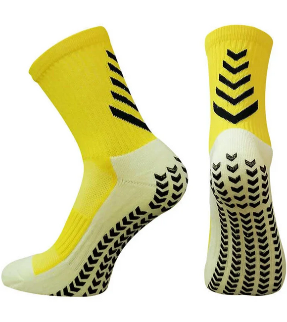Arrow Grip Socks - Yellow v3