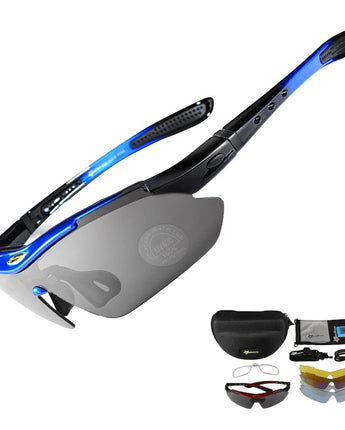 Rockbros Cricket Sunglasses - Blue